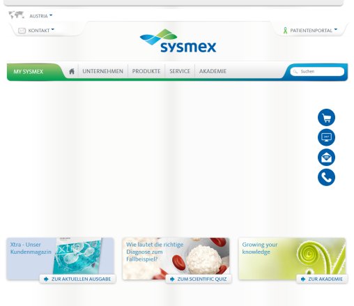 Willkommen   Sysmex Austria GmbH   Sysmex Austria GmbH Sysmex Austria GmbH Öffnungszeit