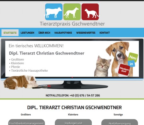 Dipl. Tierarzt Christian Gschwendtner   Niederndorf  Öffnungszeit