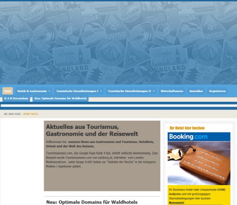 Aktuelles für Tourismus & Hotellerie Erfahrung Aktuelles für Tourismus & Hotellerie Öffnungszeit