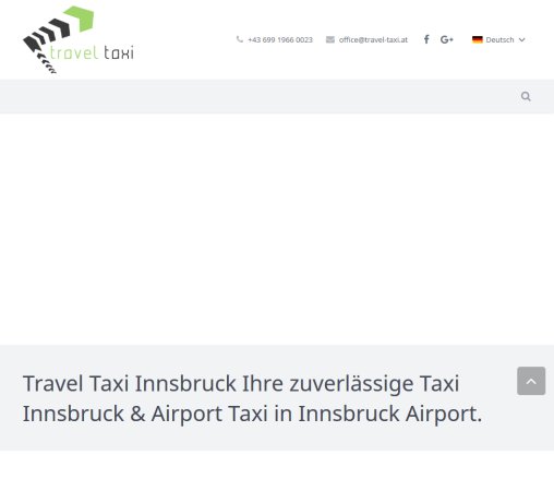 Taxi Innsbruck/ Flughafentransfer Innsbruck / Travel Taxi Tirol Innsbruck  Öffnungszeit