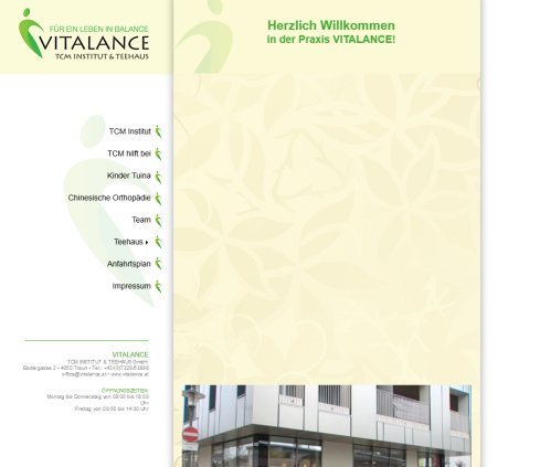 Vitalance Vitalance GmbH Öffnungszeit