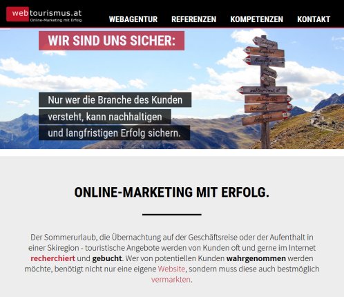 Internetagentur Webtourismus Vorarlberg Tourismus   Öffnungszeit