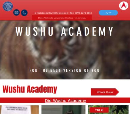 Wushu Academy Öffnungszeit