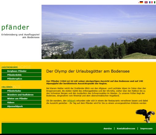 www.pfaender.at Pfänderbahn AG Öffnungszeit