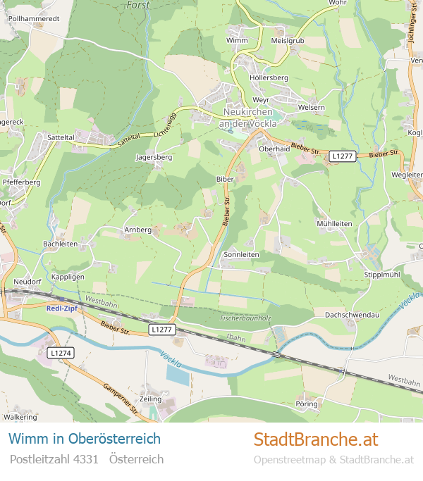 Wimm Karte Wimm Stadtplan Oberösterreich