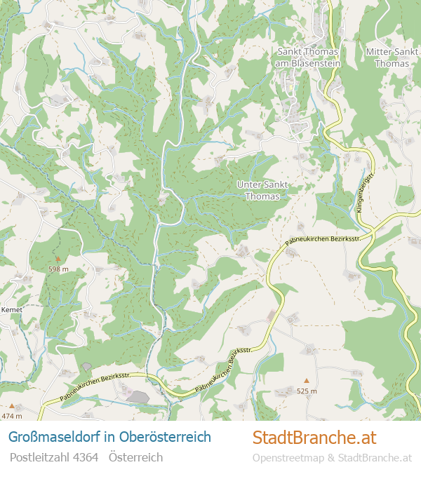 Großmaseldorf Stadtplan Oberösterreich