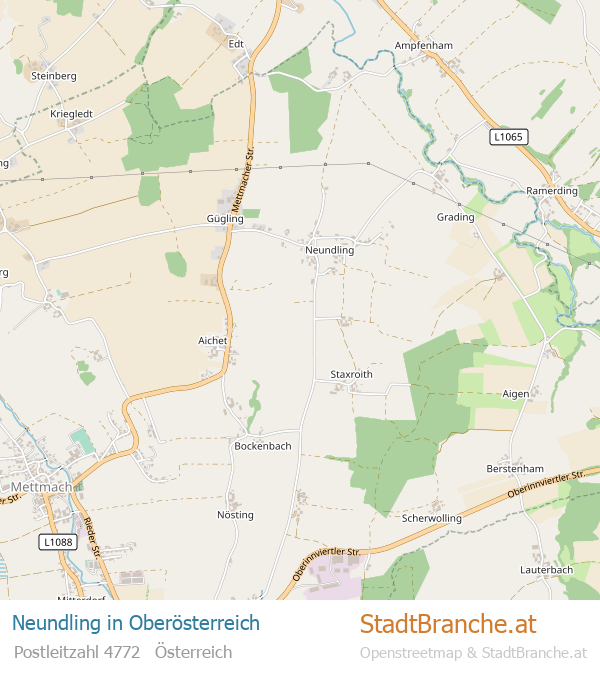 Neundling Karte Neundling Stadtplan Oberösterreich