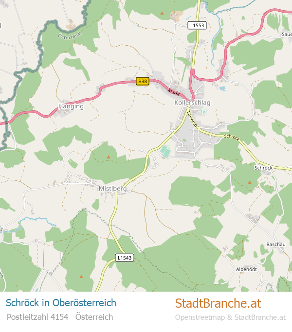 Schröck Stadtplan Oberösterreich