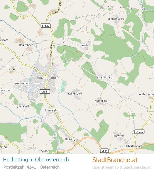 Hochetting Stadtplan Oberösterreich