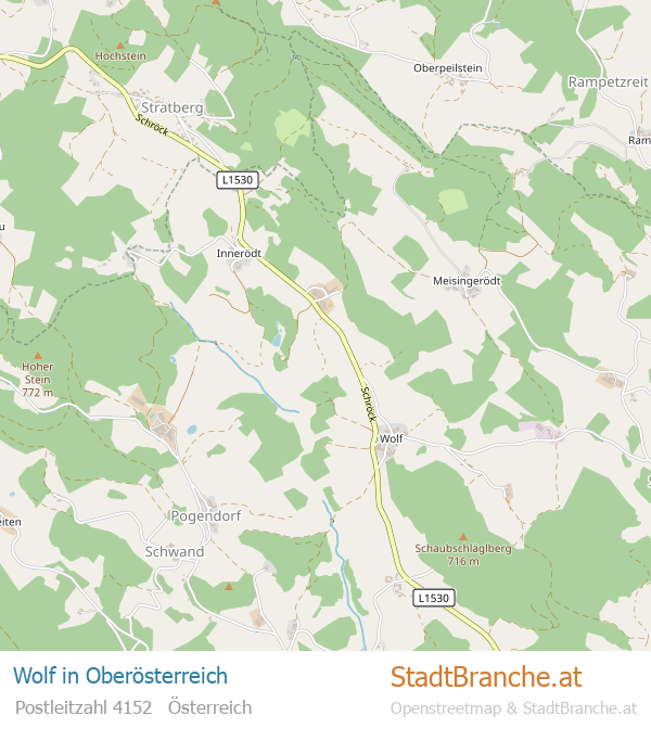 Wolf Stadtplan Oberösterreich
