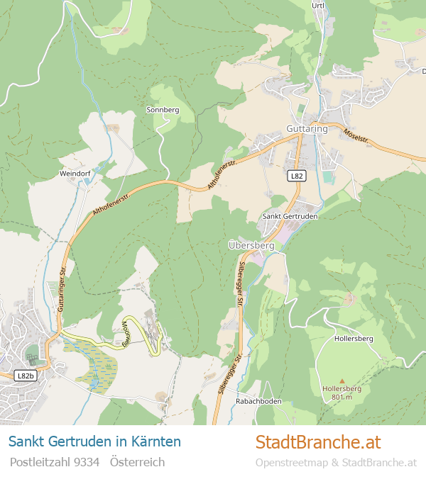 Sankt Karte Sankt Stadtplan Kärnten
