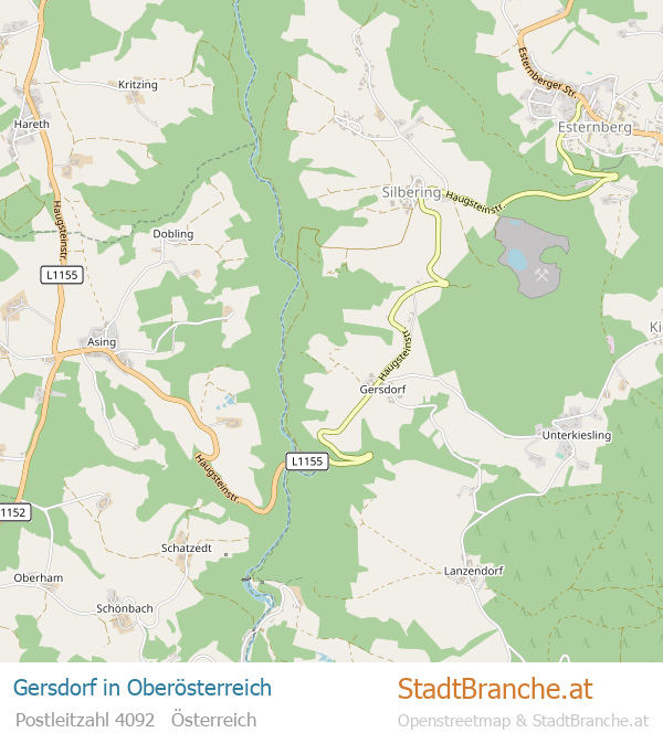 Gersdorf Karte Gersdorf Stadtplan Oberösterreich