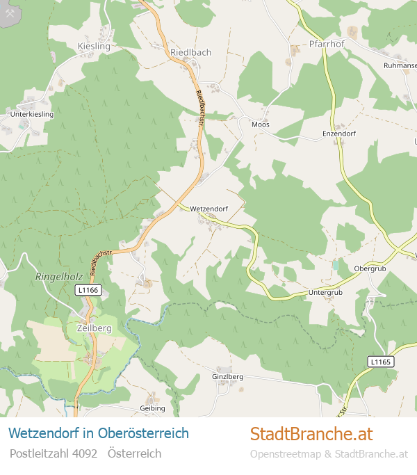 Wetzendorf Karte Wetzendorf Stadtplan Oberösterreich