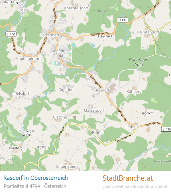 Rasdorf Karte Rasdorf Stadtplan Oberösterreich