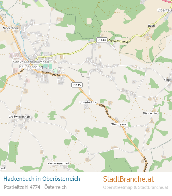 Hackenbuch Karte Hackenbuch Stadtplan Oberösterreich