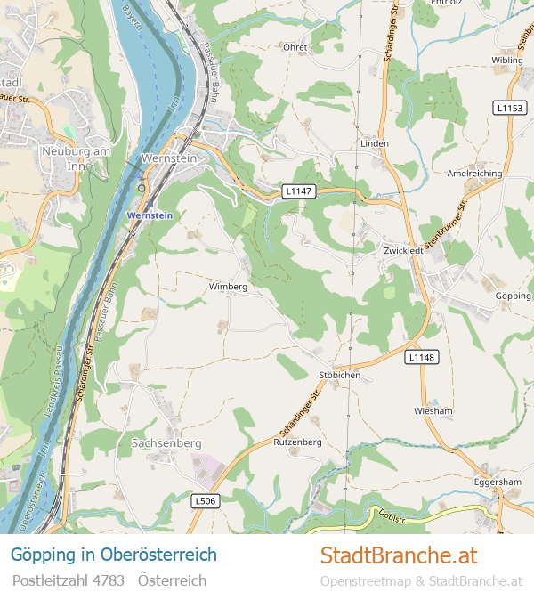 Göpping Stadtplan Oberösterreich