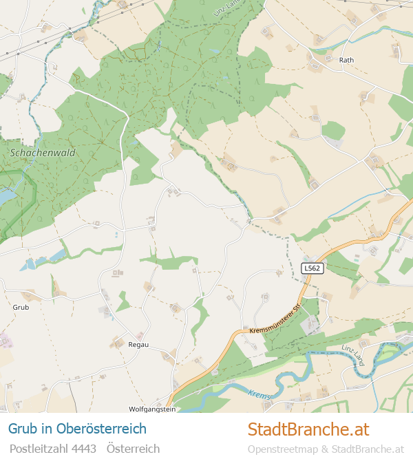 Grub Stadtplan Oberösterreich