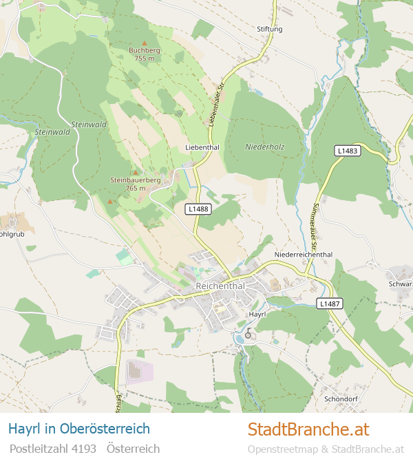 Hayrl Karte Hayrl Stadtplan Oberösterreich