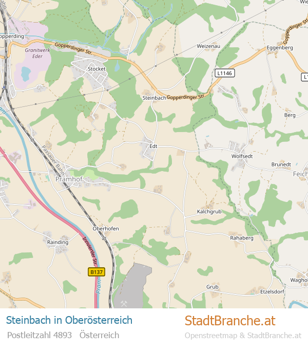 Steinbach Stadtplan Oberösterreich