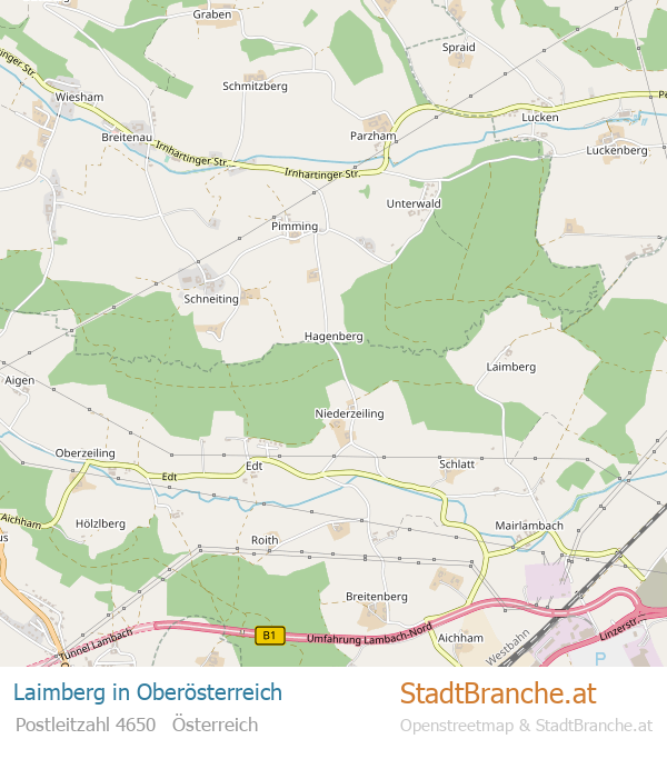Laimberg Stadtplan Oberösterreich