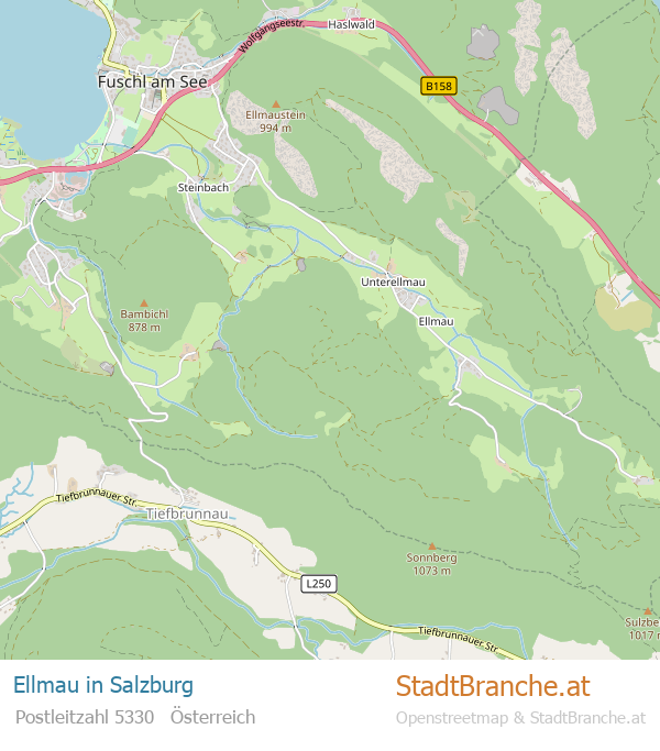 Ellmau Stadtplan Salzburg