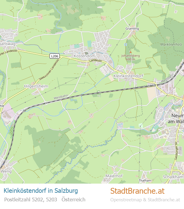 Kleinköstendorf Karte Kleinköstendorf Stadtplan Salzburg