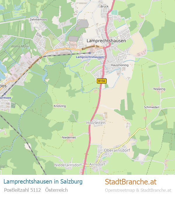 Lamprechtshausen Stadtplan Salzburg