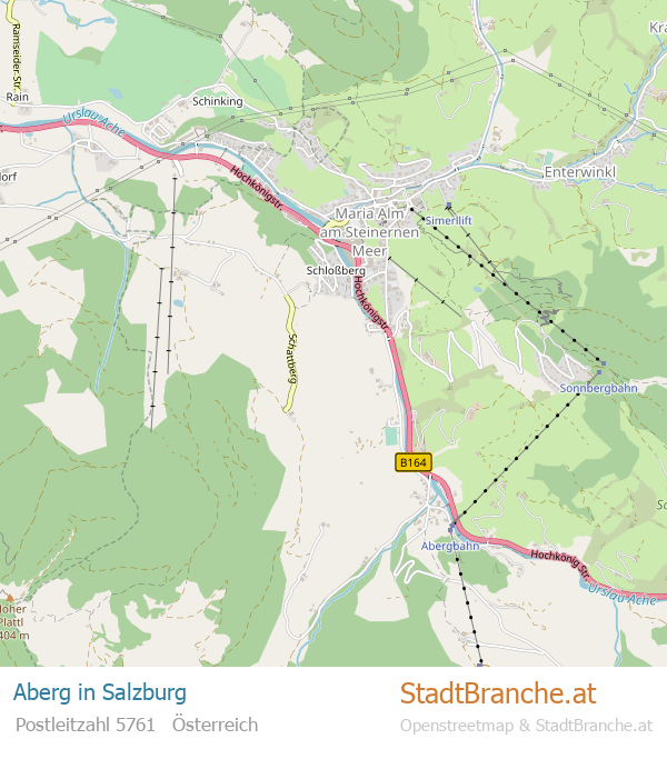 Aberg Karte Aberg Stadtplan Salzburg