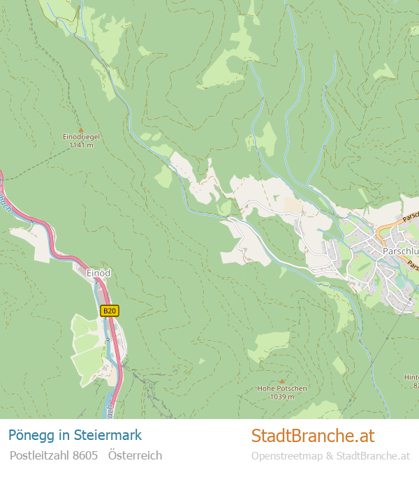 Pönegg Karte Pönegg Stadtplan Steiermark