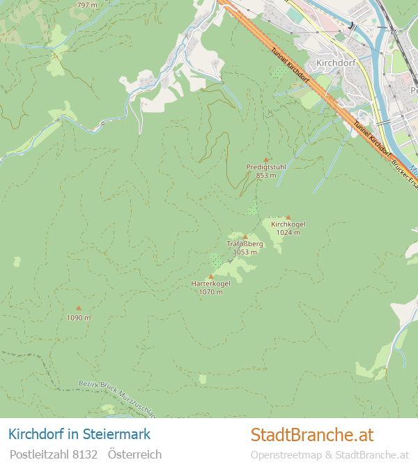 Kirchdorf Karte Kirchdorf Stadtplan Steiermark