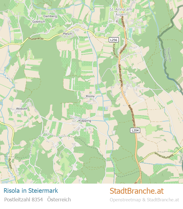 Risola Karte Risola Stadtplan Steiermark
