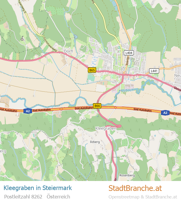 Kleegraben Stadtplan Steiermark