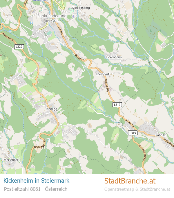 Kickenheim Stadtplan Steiermark