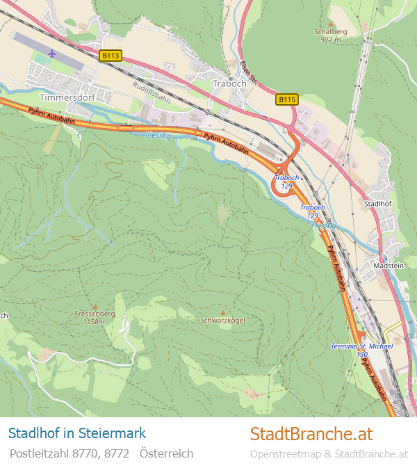 Stadlhof Stadtplan Steiermark