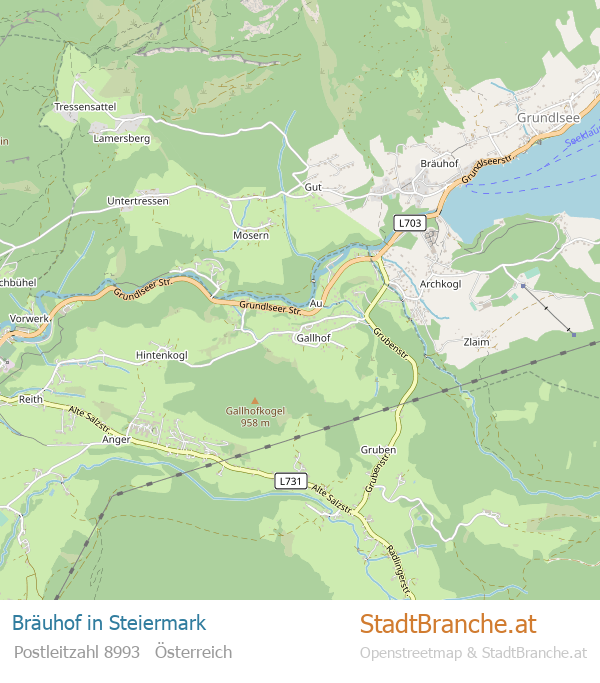 Bräuhof Karte Bräuhof Stadtplan Steiermark