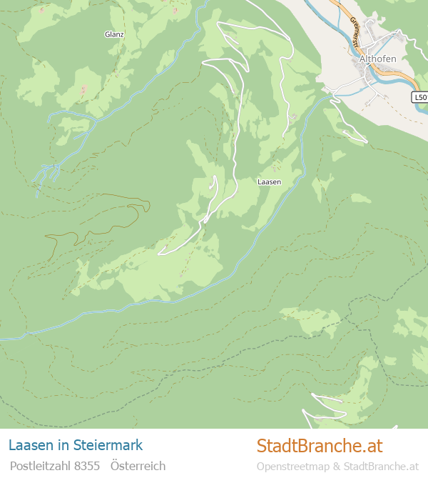 Laasen Stadtplan Steiermark
