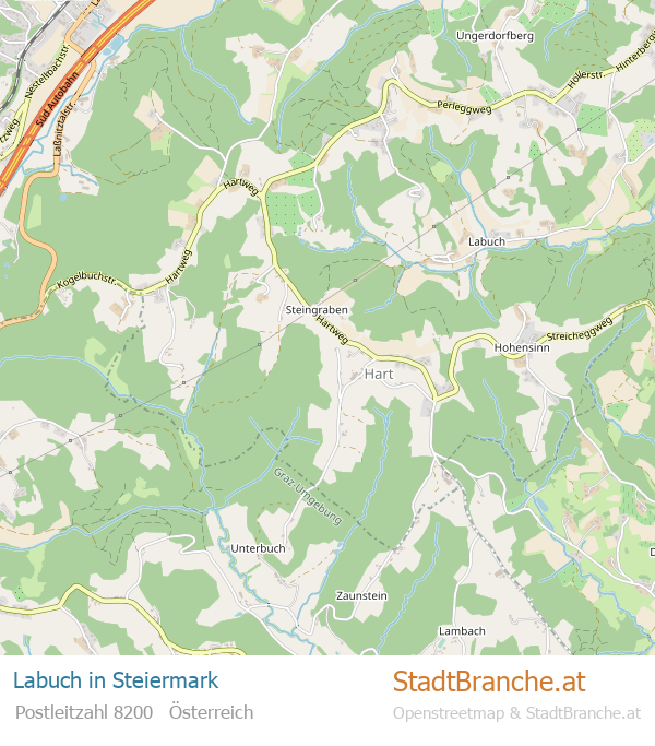 Labuch Stadtplan Steiermark