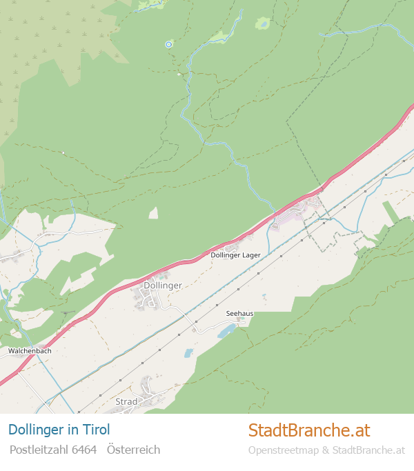 Dollinger Karte Dollinger Stadtplan Tirol
