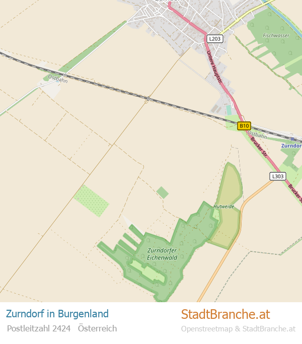 Zurndorf Stadtplan Burgenland