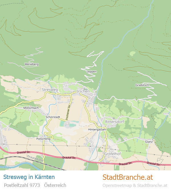Stresweg Stadtplan Kärnten