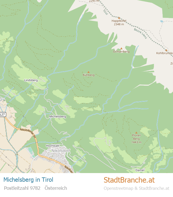 Michelsberg Karte Michelsberg Stadtplan Tirol