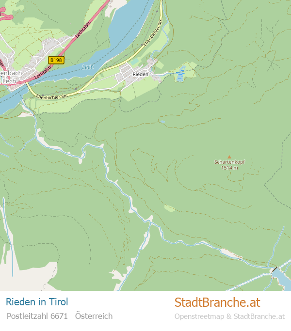 Rieden Karte Rieden Stadtplan Tirol