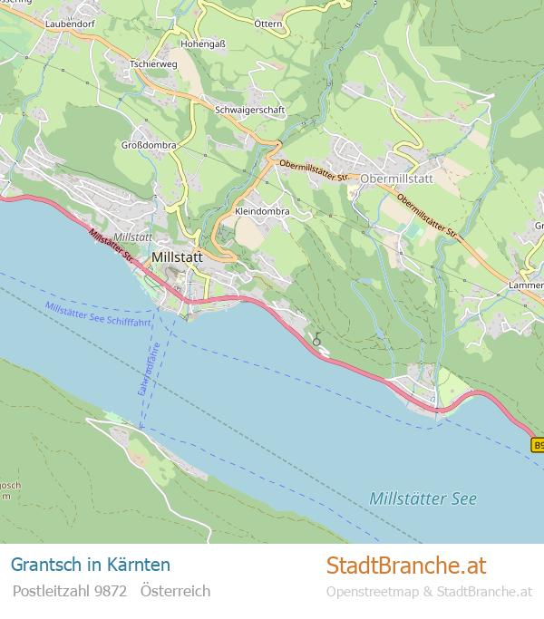 Grantsch Karte Grantsch Stadtplan Kärnten