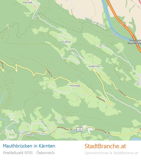 Mauthbrücken Stadtplan Kärnten
