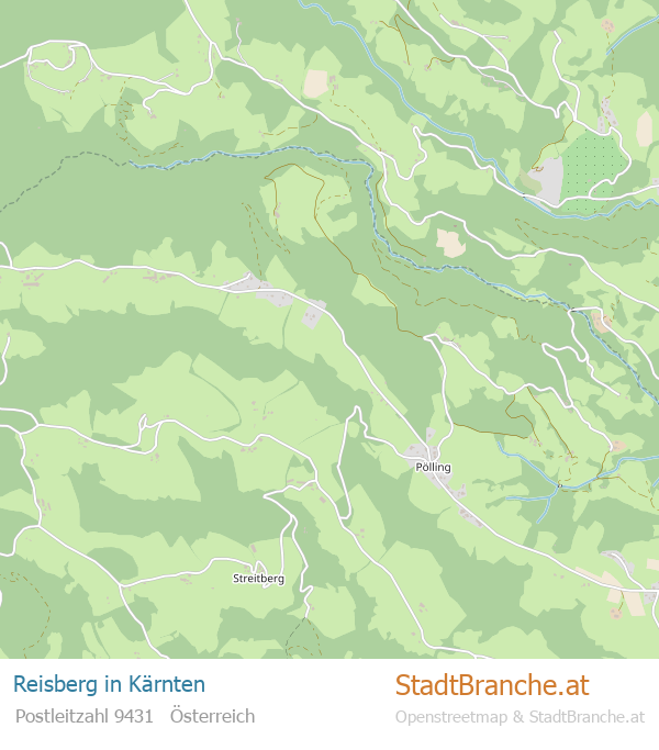 Reisberg Karte Reisberg Stadtplan Kärnten