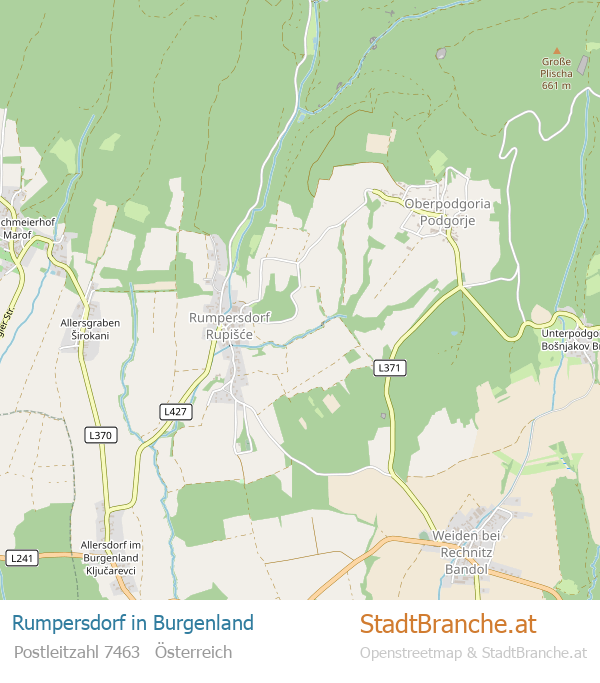 Rumpersdorf Stadtplan Burgenland