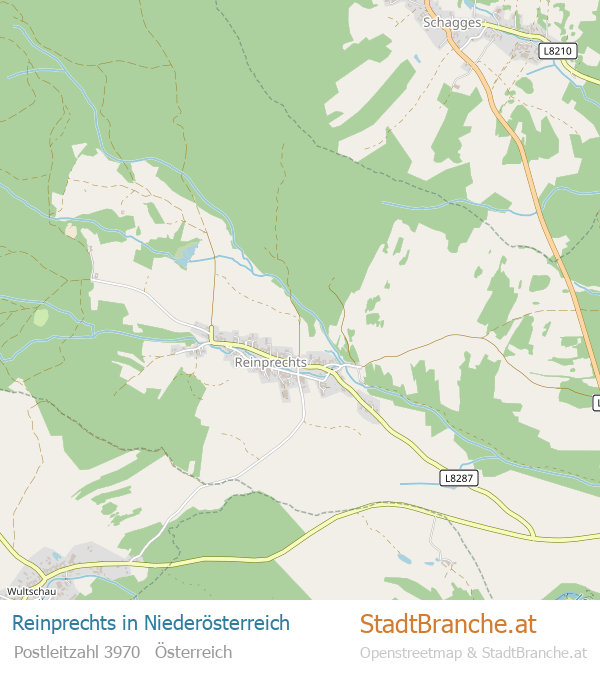 Reinprechts Karte Reinprechts Stadtplan Niederösterreich