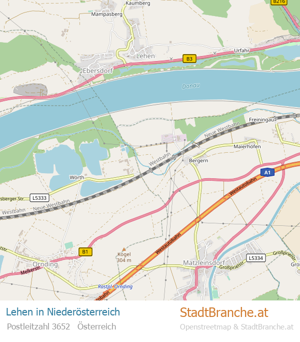 Lehen Karte Lehen Stadtplan Niederösterreich