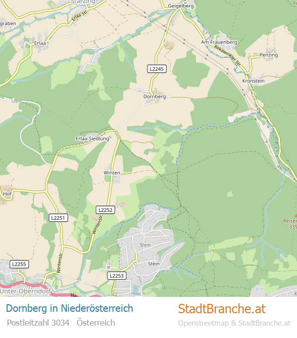 Dornberg Karte Dornberg Stadtplan Niederösterreich