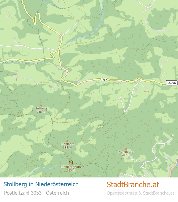 Stollberg Stadtplan Niederösterreich